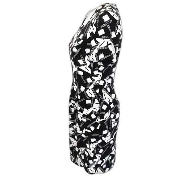 Vintage Spenser Jeremy dress 2P 100% silk shoulder pads fully lined career - Picture 3 of 4